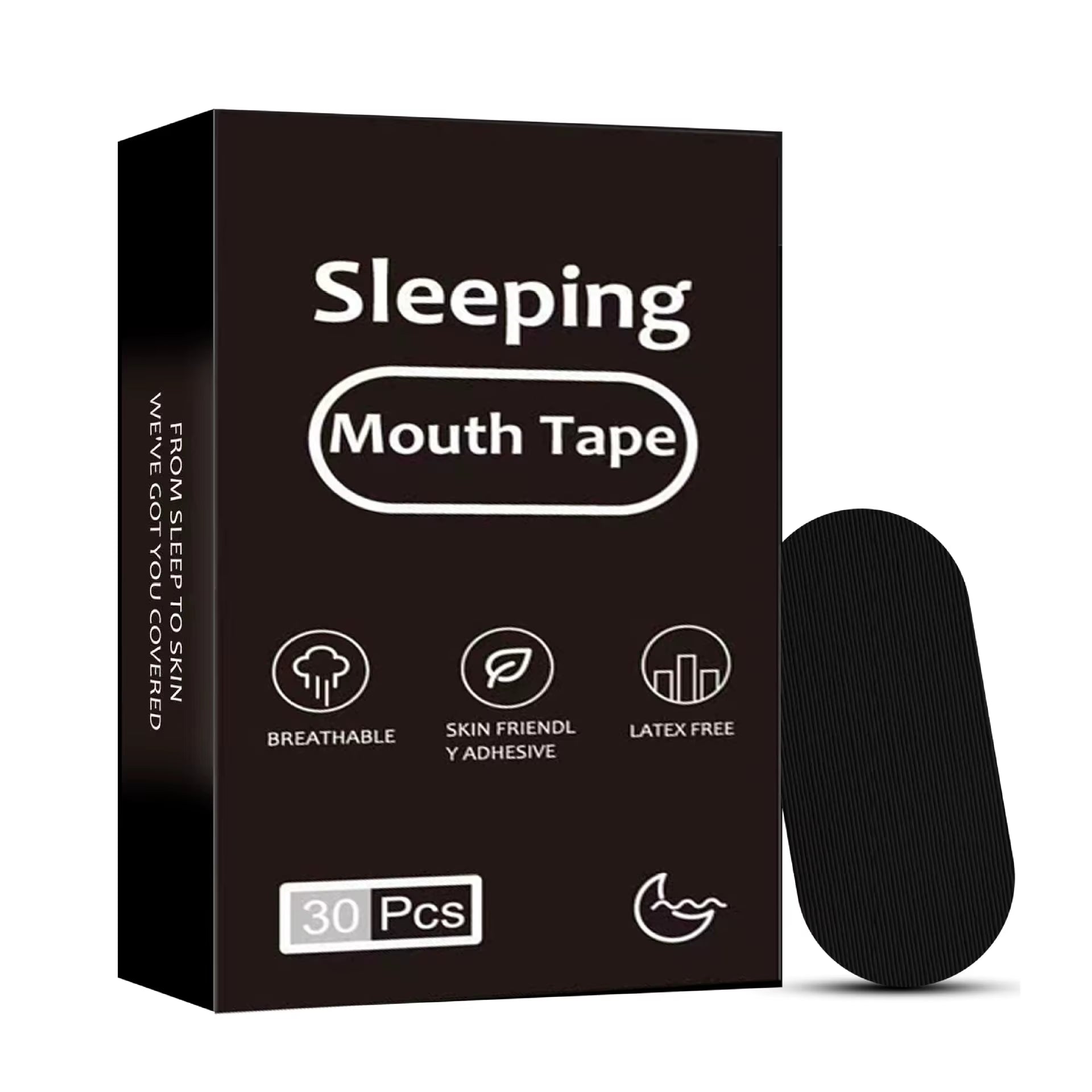 30/150Pcs Mouth Tape for Sleep anti Snoring Mouth Nose Strips Breathing Strips Reducenasal Strips Best Breathing Improved Sleep